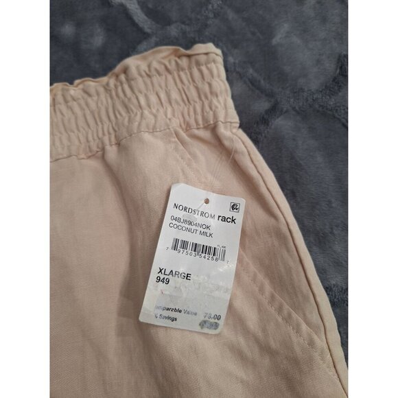 NWT BlankNYC Wome's Drawstring Shorts in "Coconut Milk"/Sz. X-Large - Picture 6 of 6